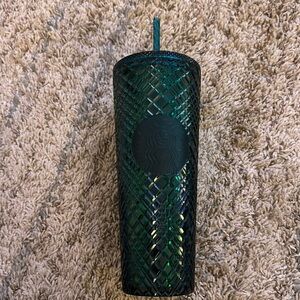 Starbucks Emerald Green jeweled tumbler